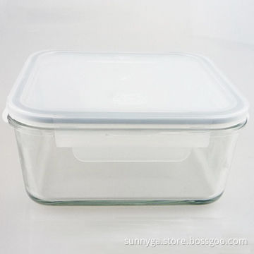 Food Storage Container, microwave oven-safe, airtight, hermetic, tempered glass